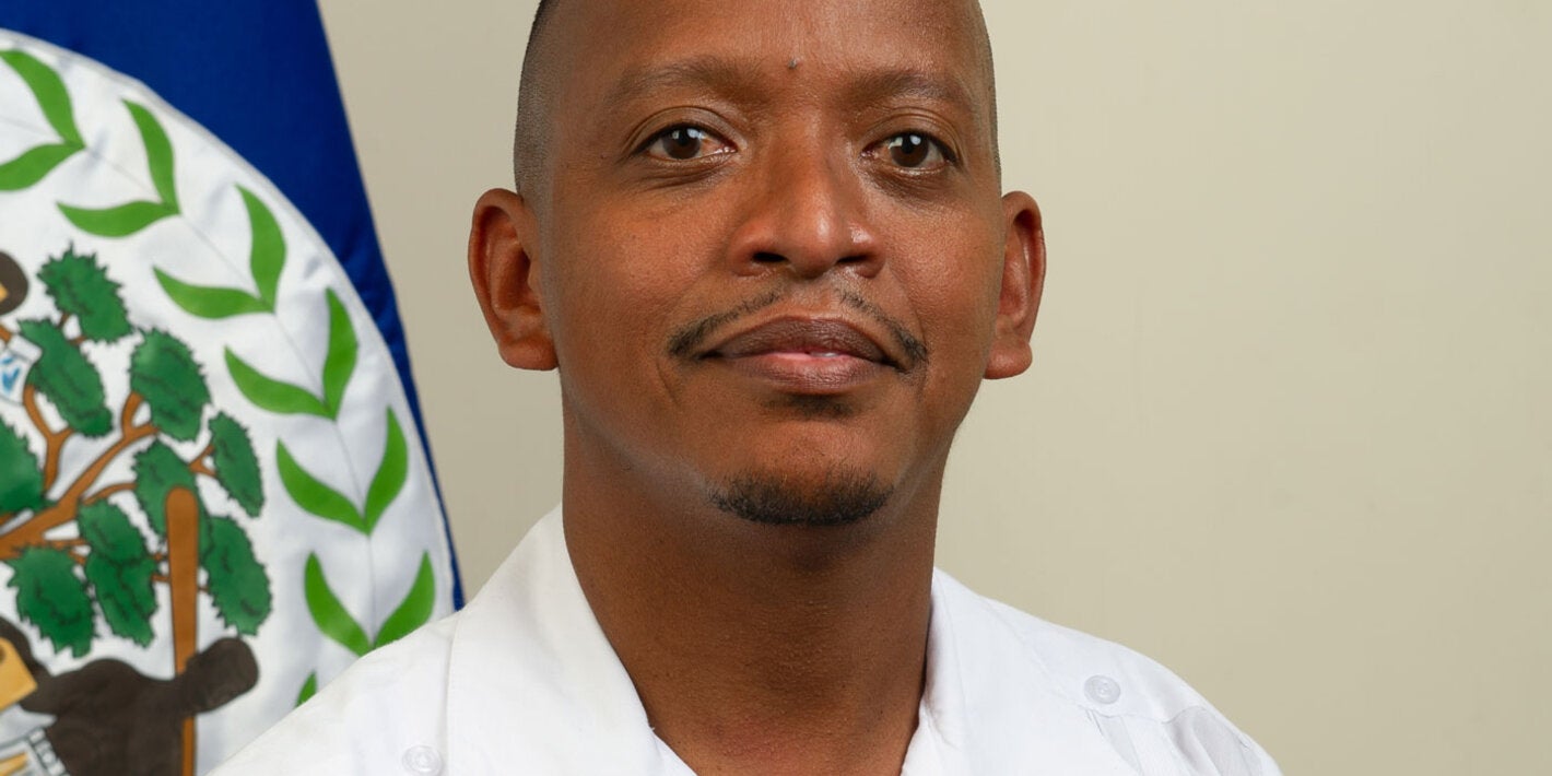 Hon. Kevin Bernard, Minister of the Ministry of Health and Wellness in Belize