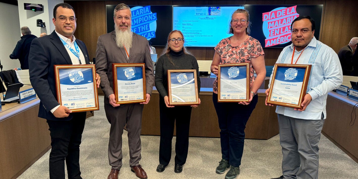 Malaria campions in the Americas