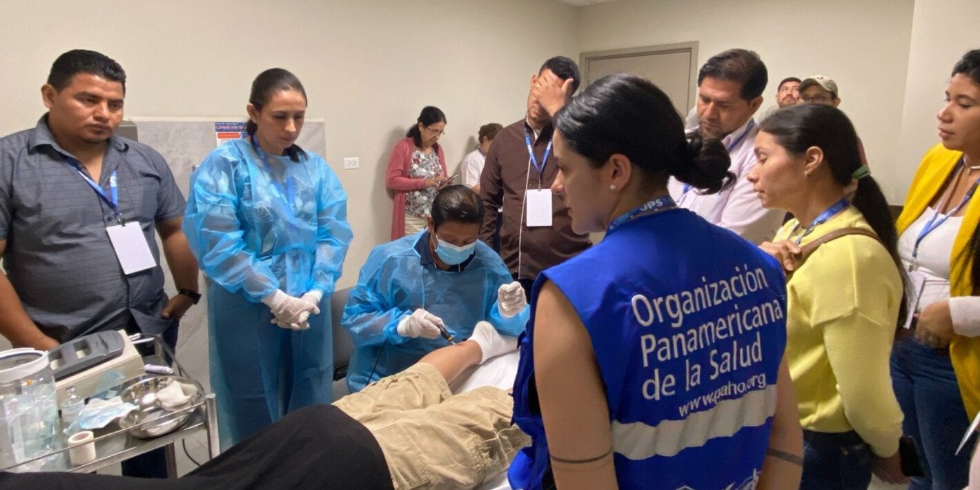capacitación leishmaniasis ecuador