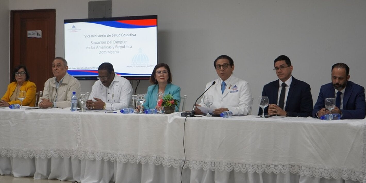 OPS apoya a Ministerio de Salud en estrategias prevención de dengue al 2024