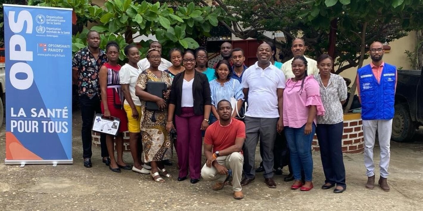 Personnels de sante en Haiti