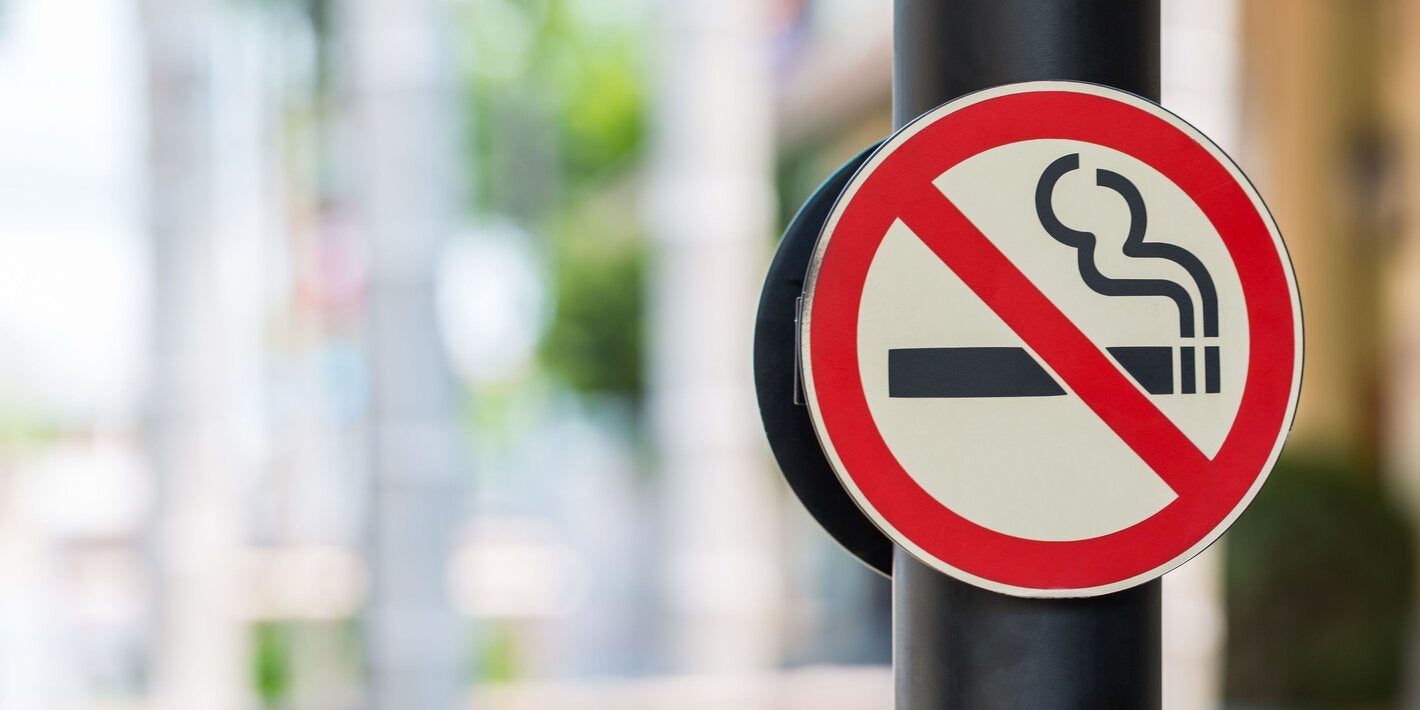 No smoking sign 