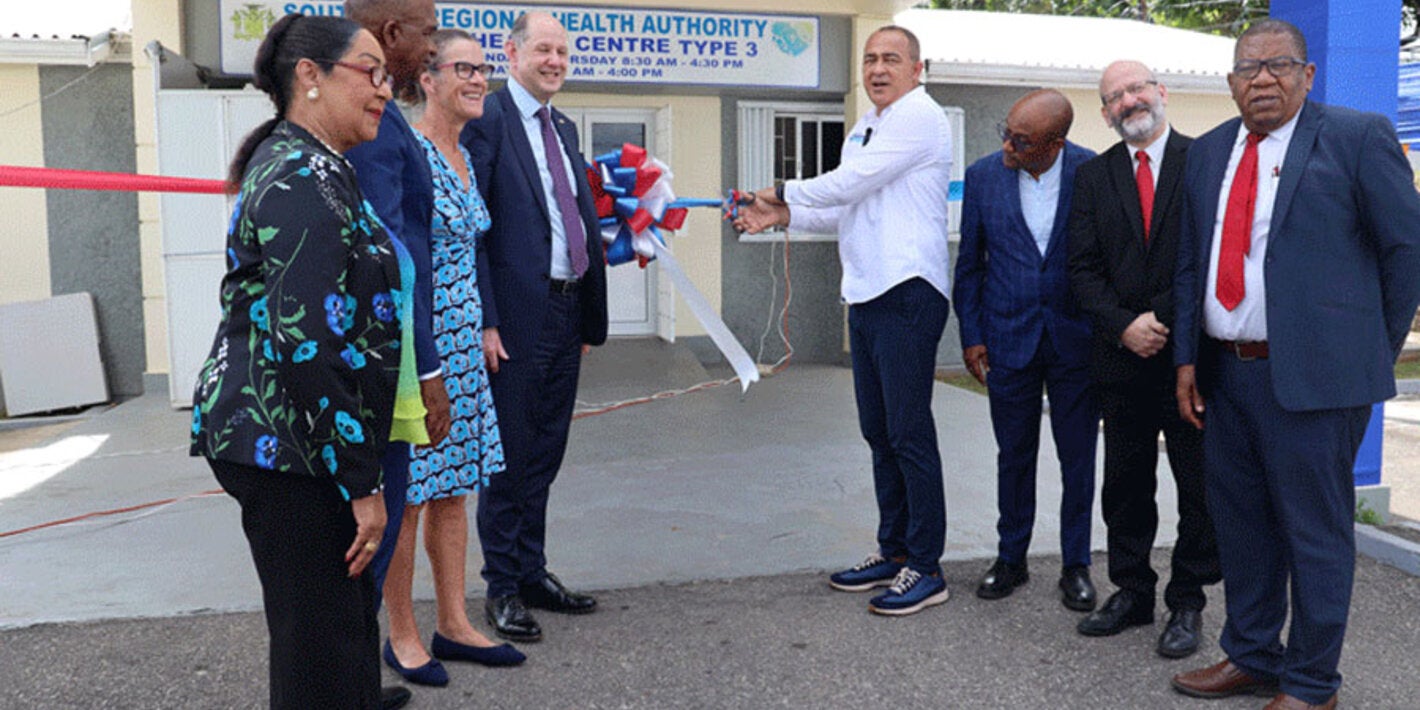 Ribbon cutting activity