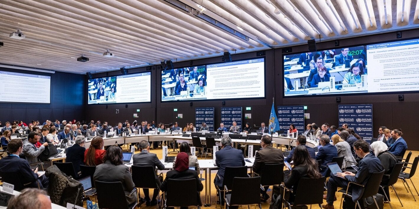 Member States at the WHO 154 Executive Board