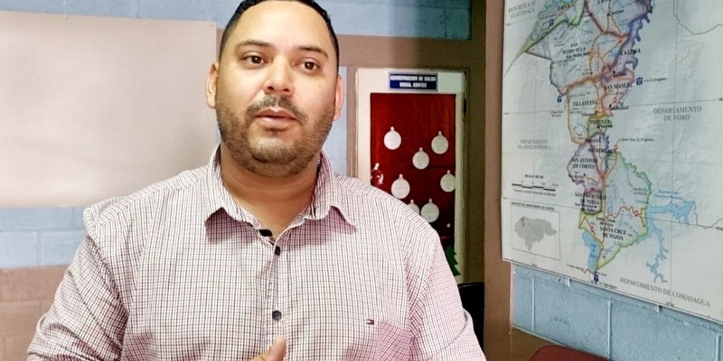 Jefe municipal de salud de Omoa, Cortés