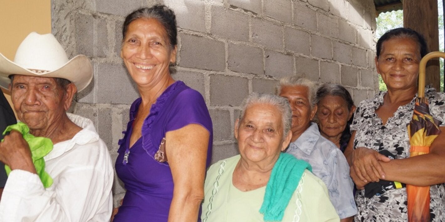 Adultos mayores en Honduras