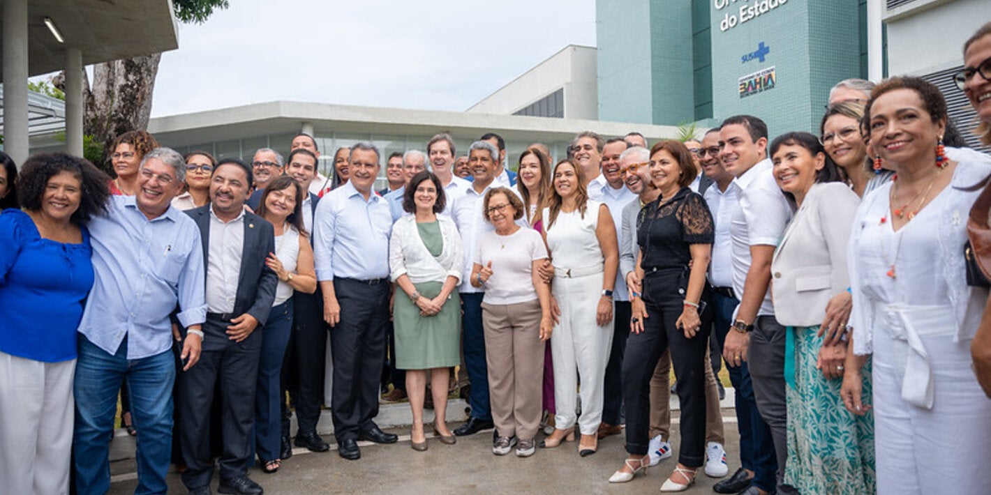 Inauguração do hospital ortopédico