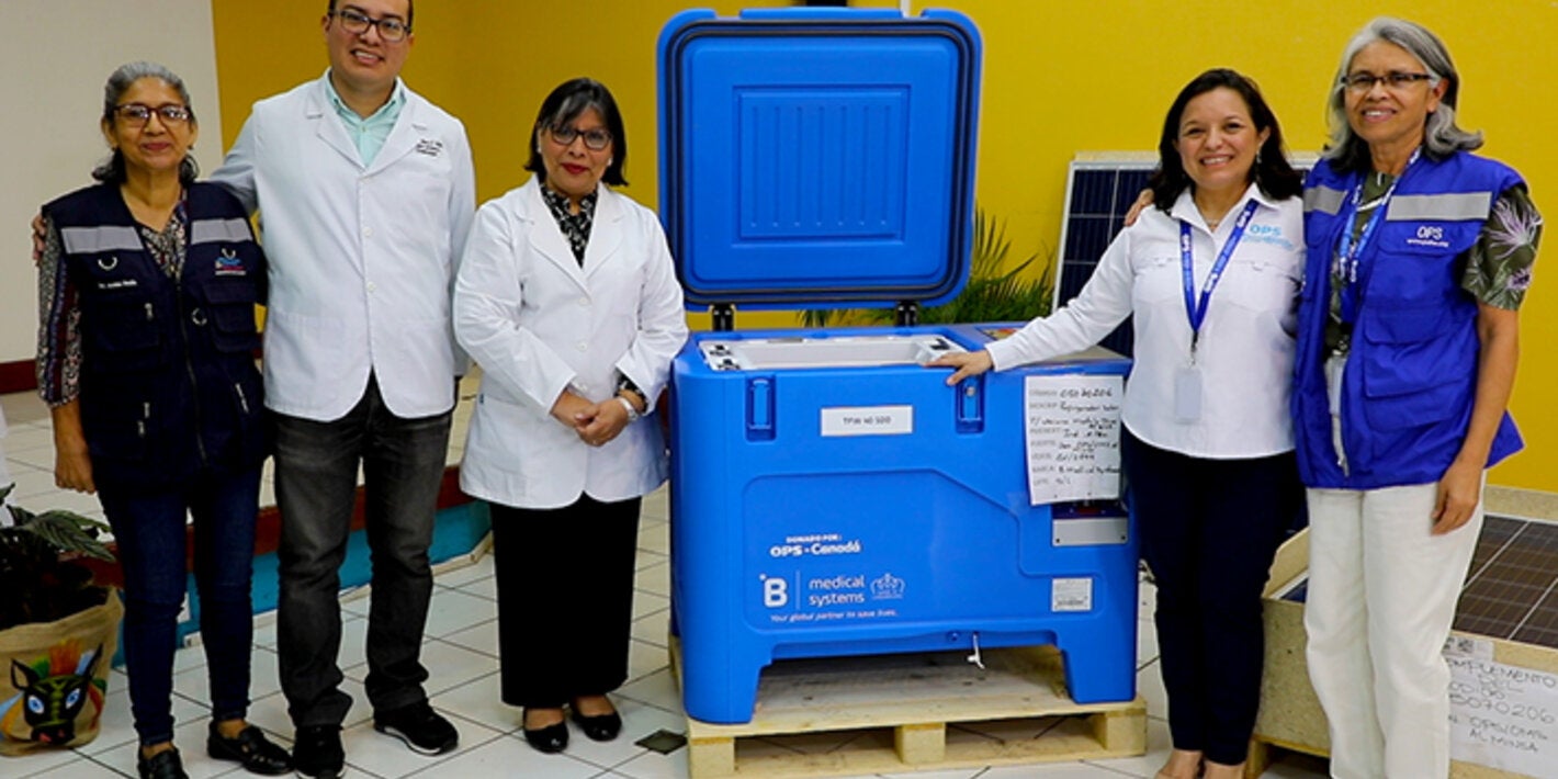 Donación de equipos para cadena de frío 