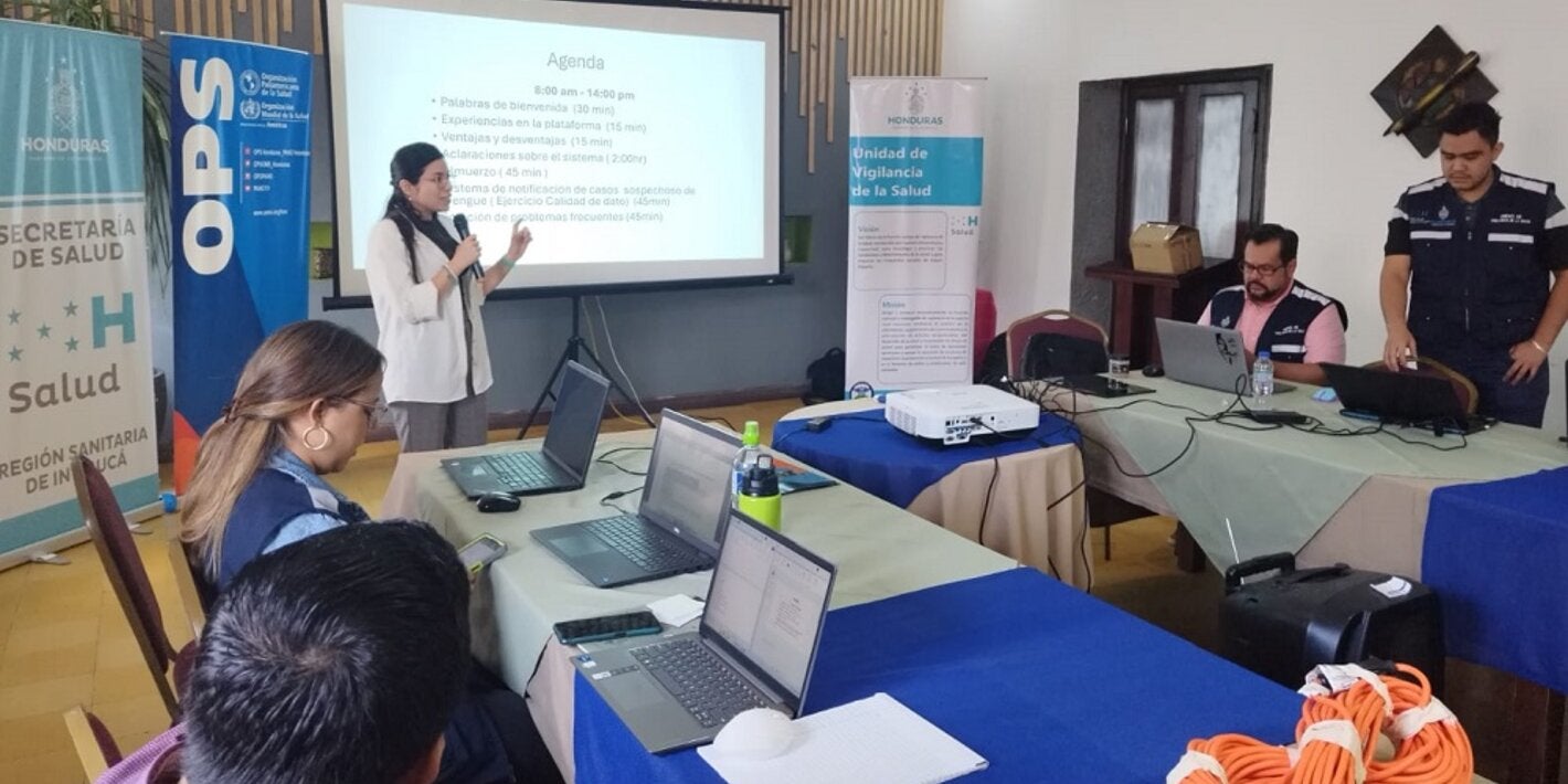 Eimy Barahona del CDC presenta avances