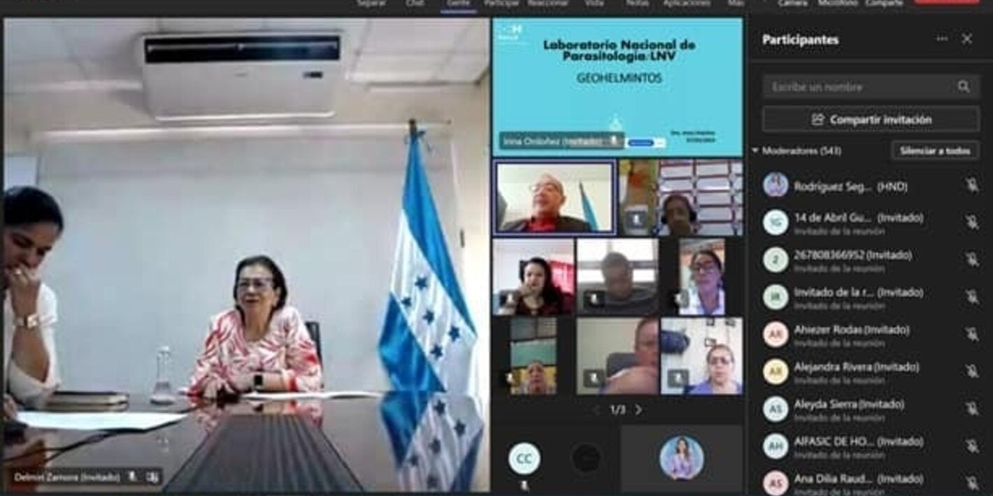 Honduras socializa los lineamientos para la desparasitación de educandos