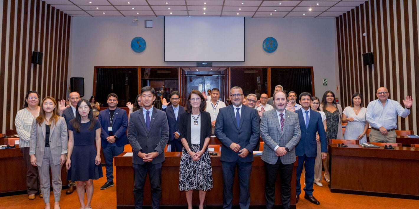 PAHO and the Korea International Cooperation Agency launched a joint project to strengthen social inclusion and access to health for migrant and refugee populations in Peru.  