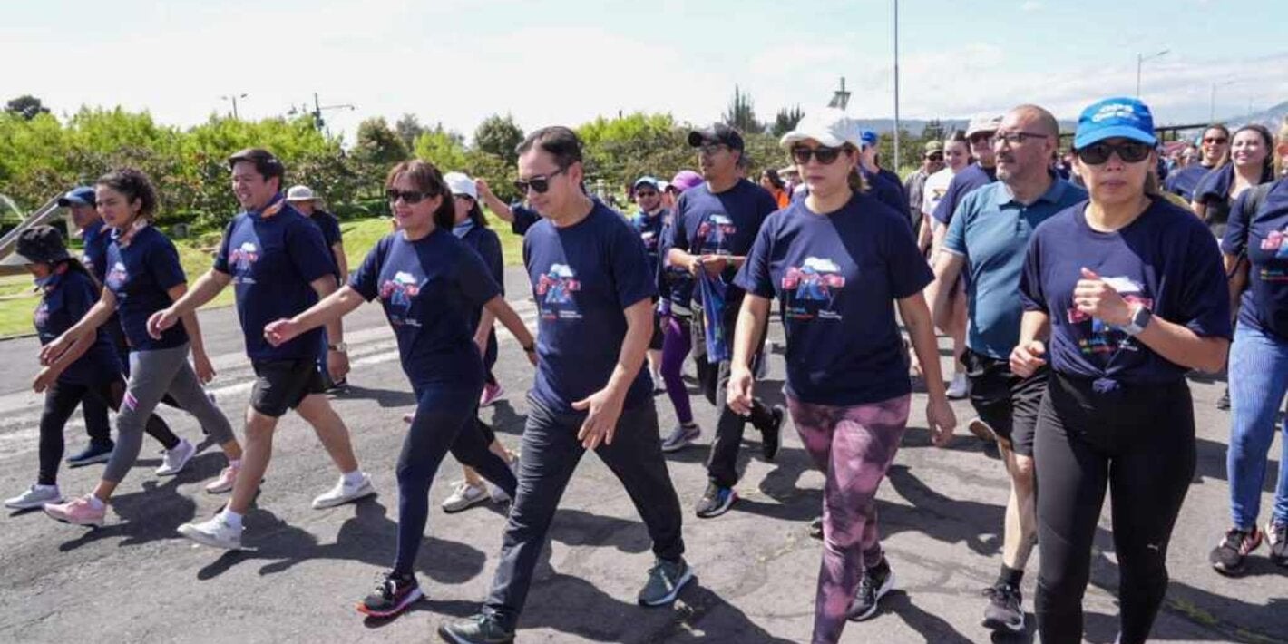 OPS Ecuador reafirmó su compromiso de cooperación técnica con el país durante actividades conmemorativas por el Día Mundial de la Salud