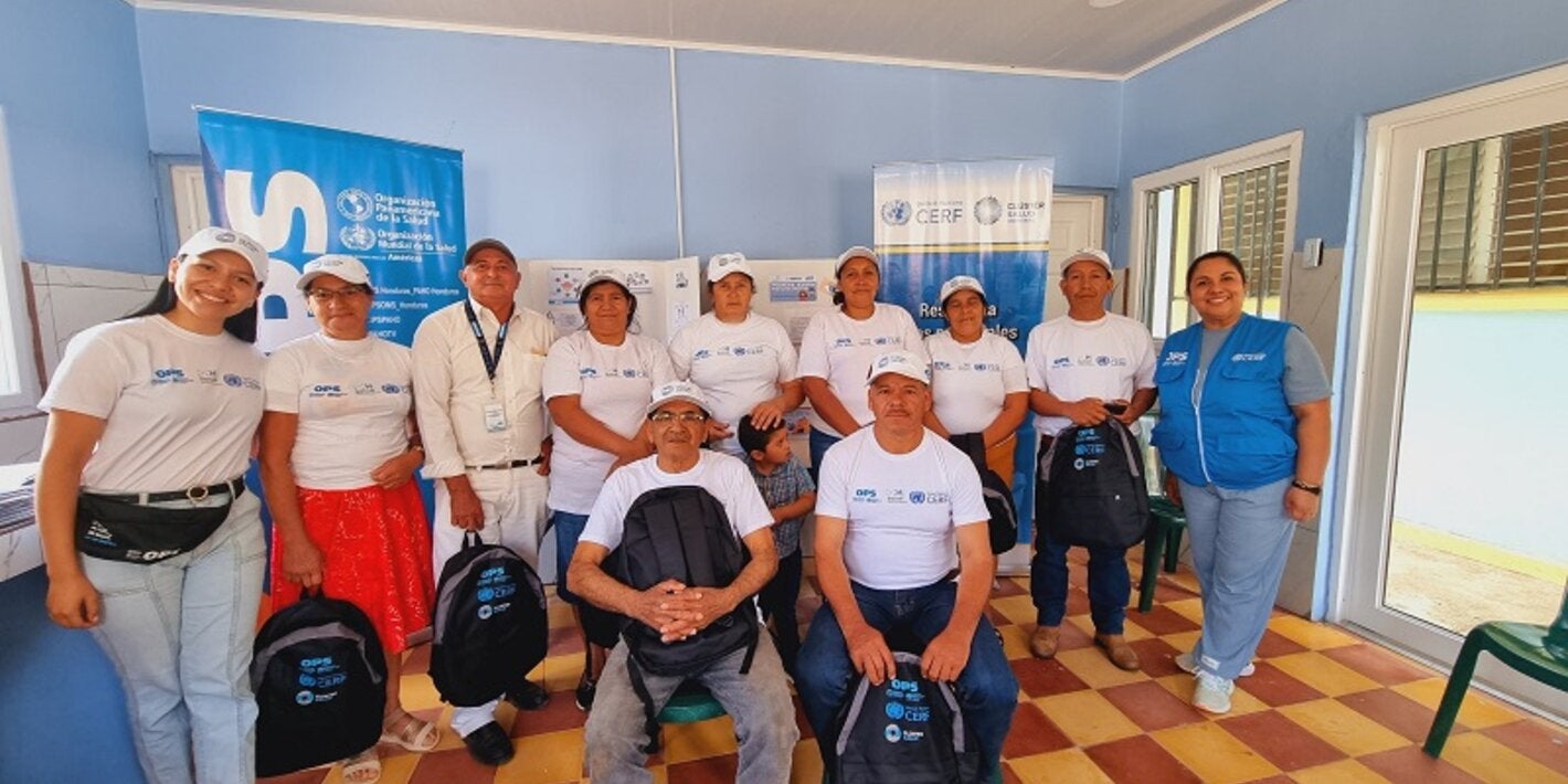 Agentes comunitarios de salud de Dolores Merendón