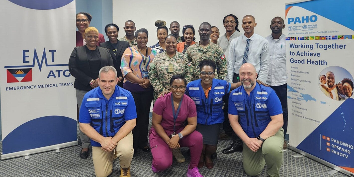EMT in Antigua and Barbuda with PAHO