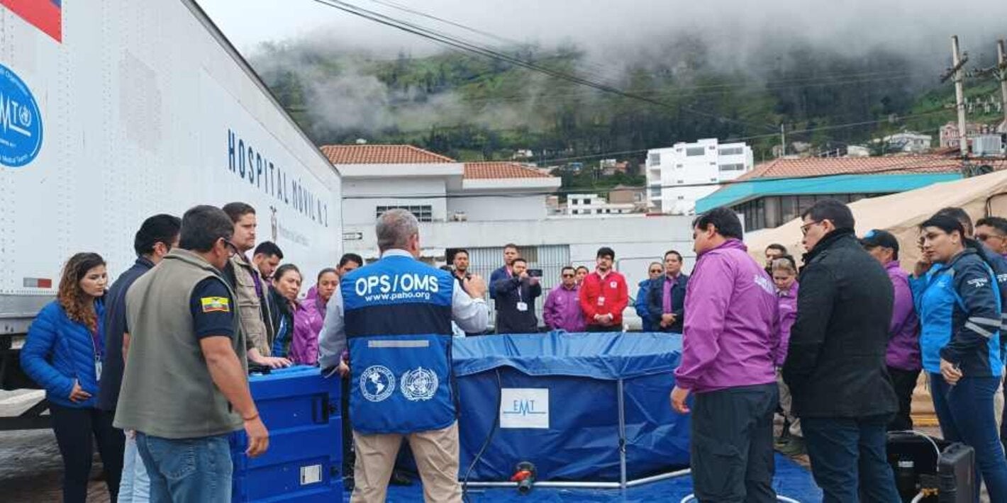 Ecuador actualiza clasificación de sus Equipos Médicos de Emergencia (EMT)