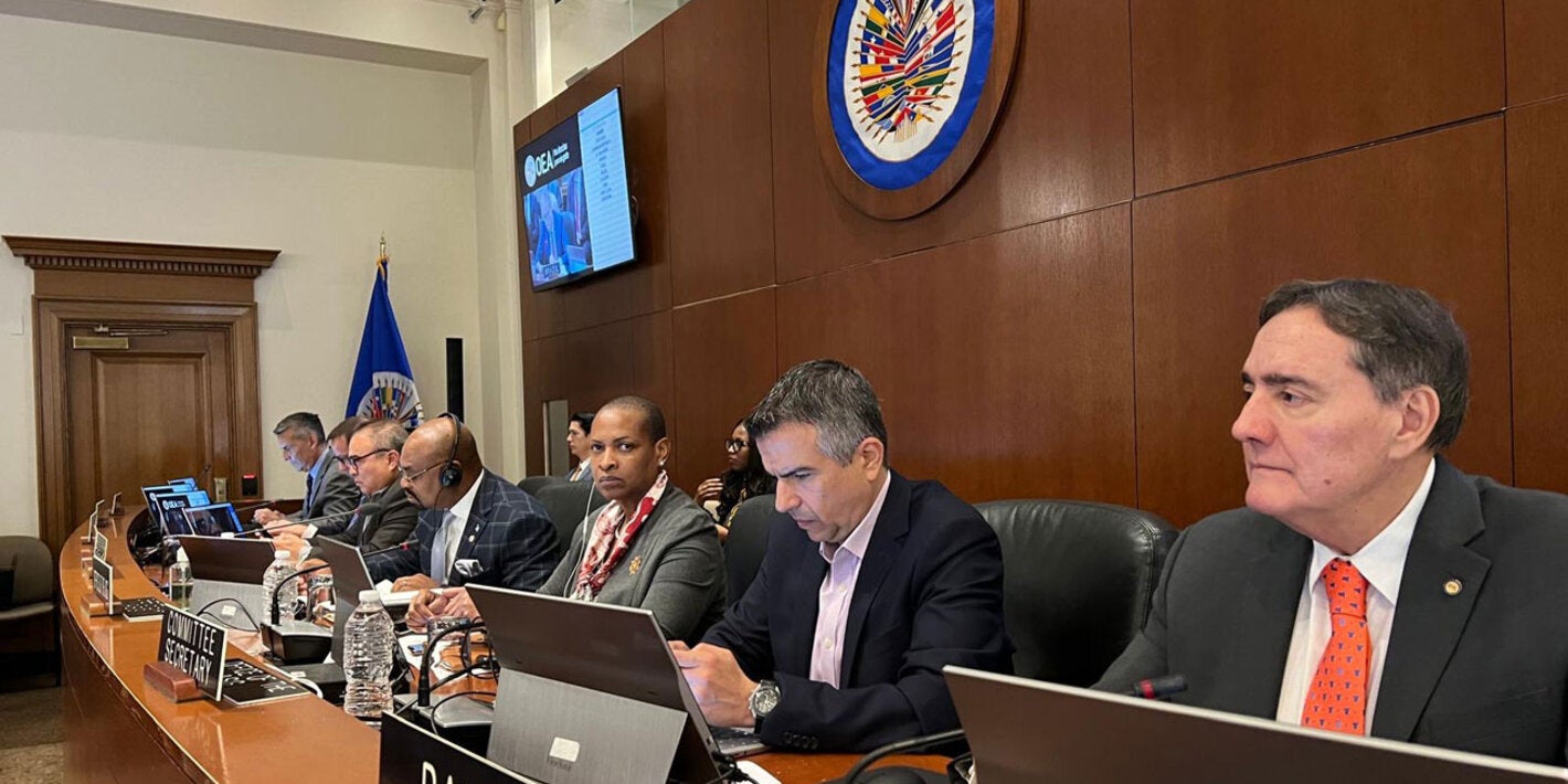 Director of PAHO presents his 2023 Annual Report to the OAS