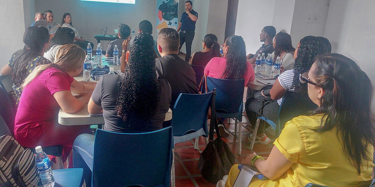 Taller de capacitación en la herramienta mhGAP dictado en el estado Miranda