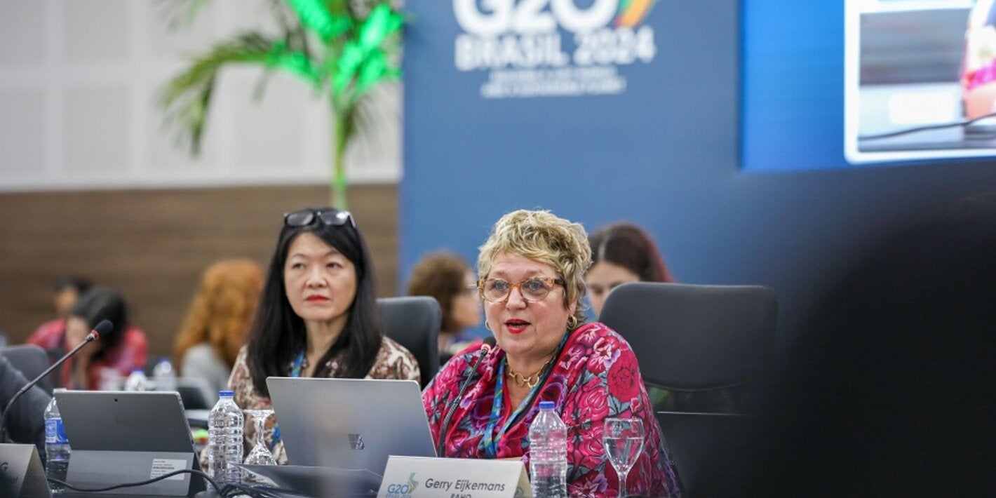Gerry Eijkemans durante su intervención
