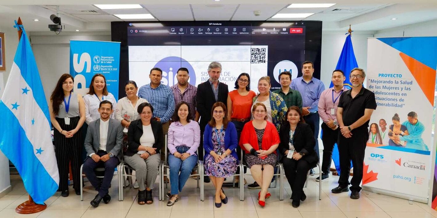 Miembros del taller SIP en Tegucigalpa