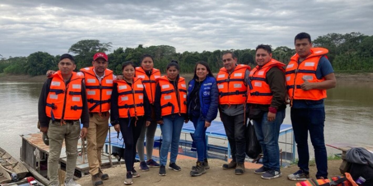 personal de salud mision tracoma