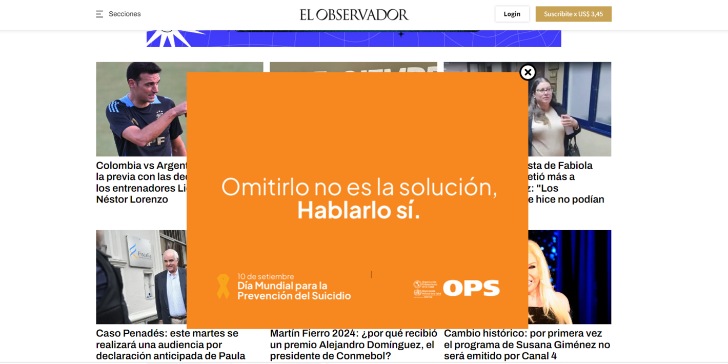 Salud Mental campaña