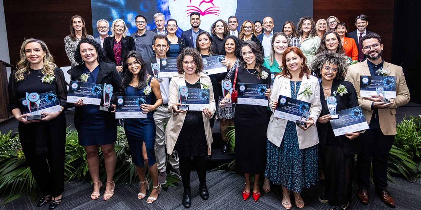 Vencedores, jurados e organizadores do prêmio