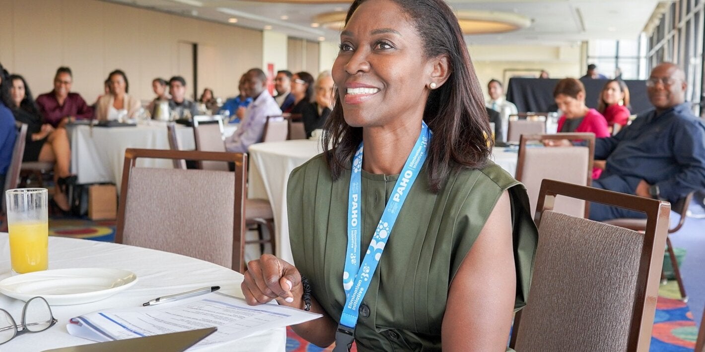 Dr Franka des Vignes at the A Caribbean Perspective: Strengthening Laboratory Capacity for Detecting Rabies Virus in Trinidad and Tobago