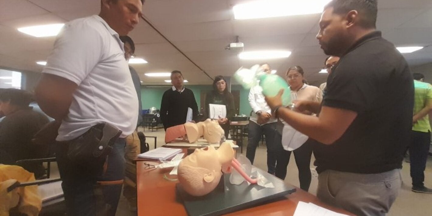 entrenamiento emergencias