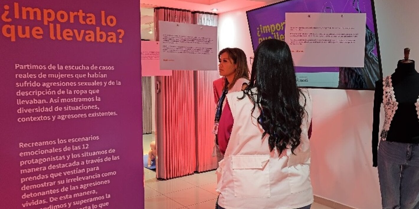 Exposición Importa lo que llevaba puesto