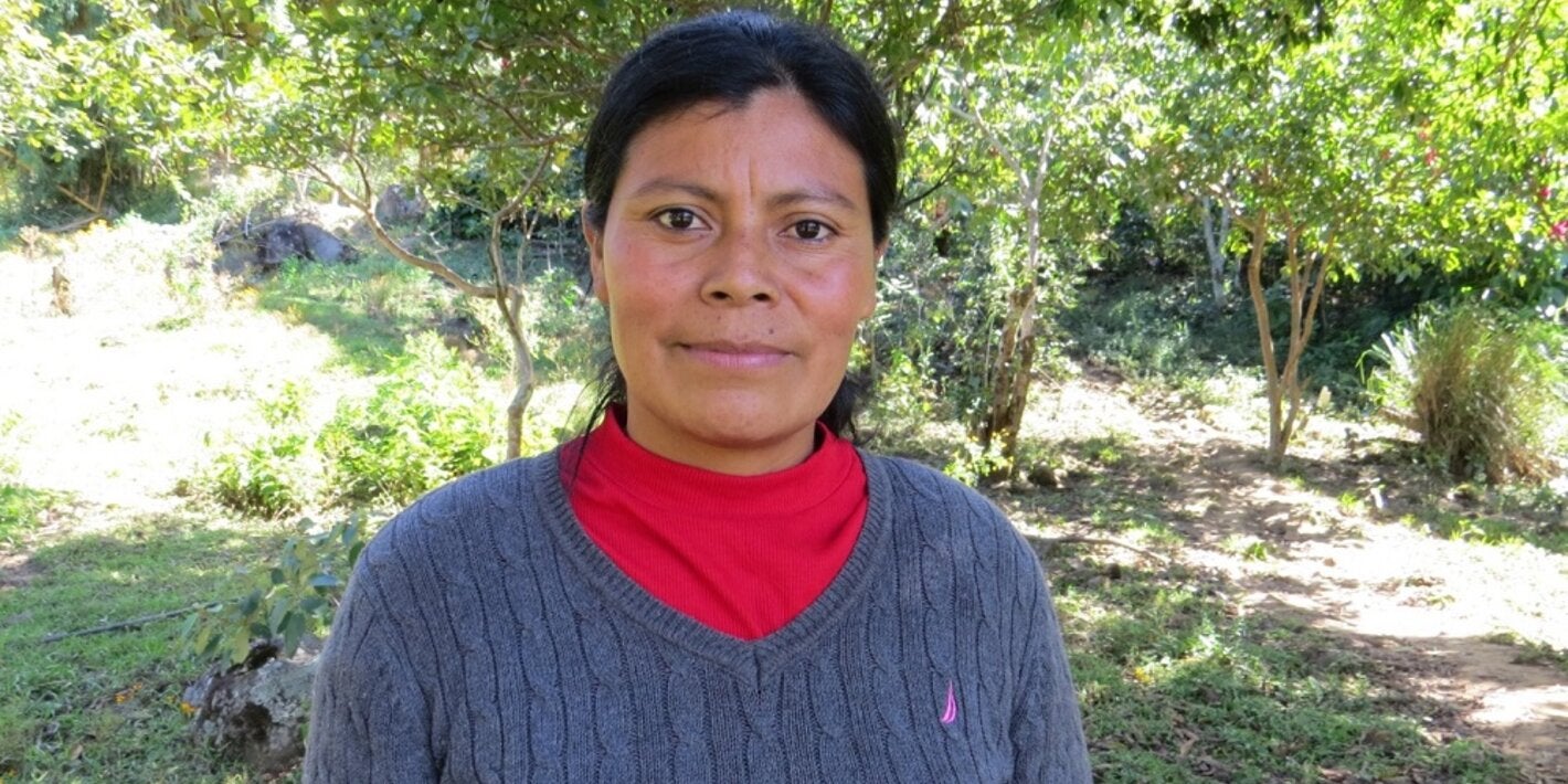 Patricia Pérez, lideresa lenca de Honduras