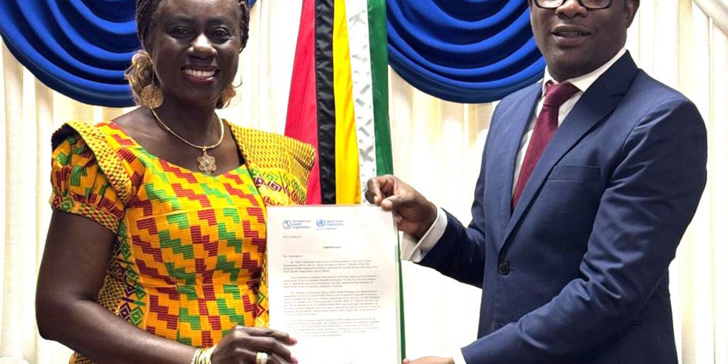 Dr. Dickson, PAHO PWR Guyana