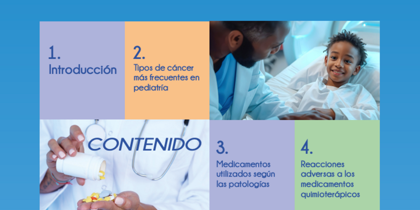 portada con un niño en una camilla