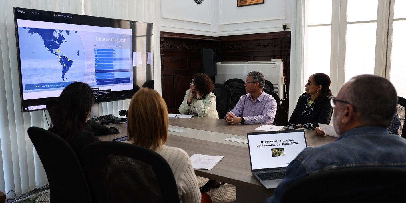 Webinar sobre respuesta a Oropouche en Cuba