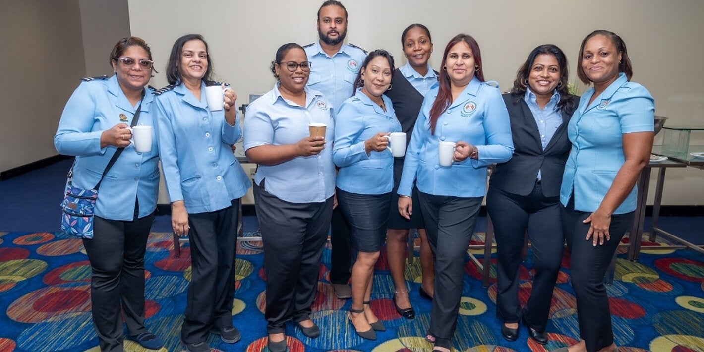 Facilitators and participants at the High-level meeting to Address Environmental Determinants of Health in Trinidad and Tobago using a Healthy Cities, Municipalities and Communities Approach