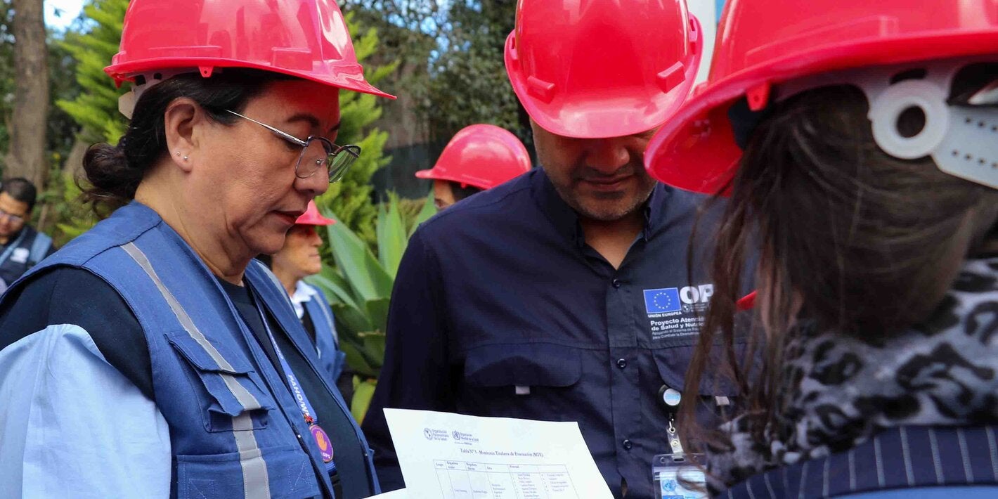 Simulacro ciudad Guatemala