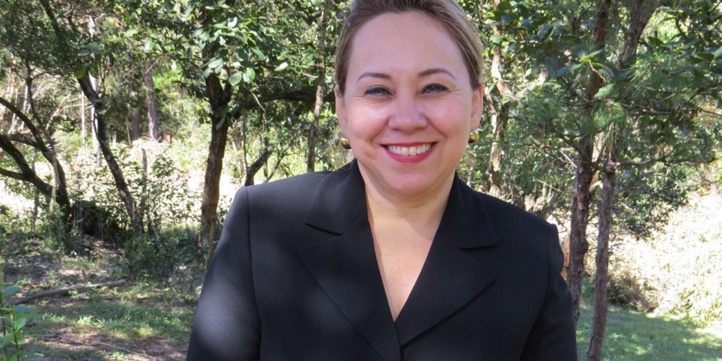 Carmen Paz, Alcaldesa de San Nicolás, Santa Bárbara