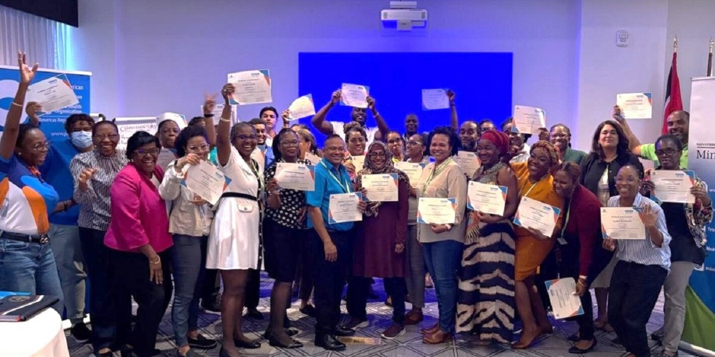 Participants of the WHO QualityRights Training in Trinidad and Tobago