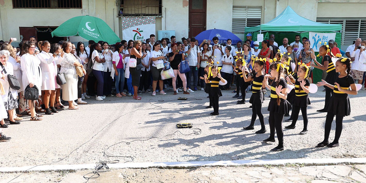 Actividad central por el Día Mundial de la Tuberculosis en La Habana, Cuba