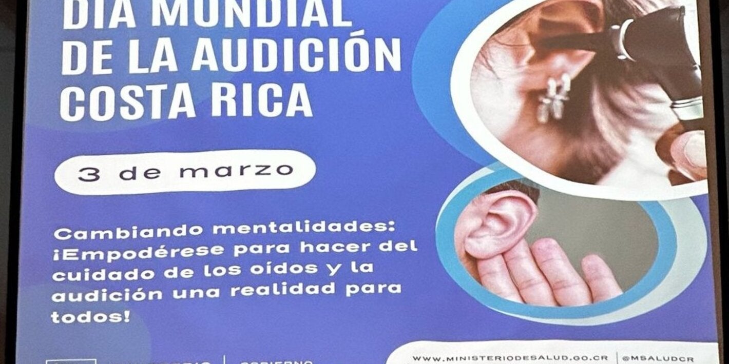 Banner oficial de la actividad con el título Día Mundial de la Salud Auditiva