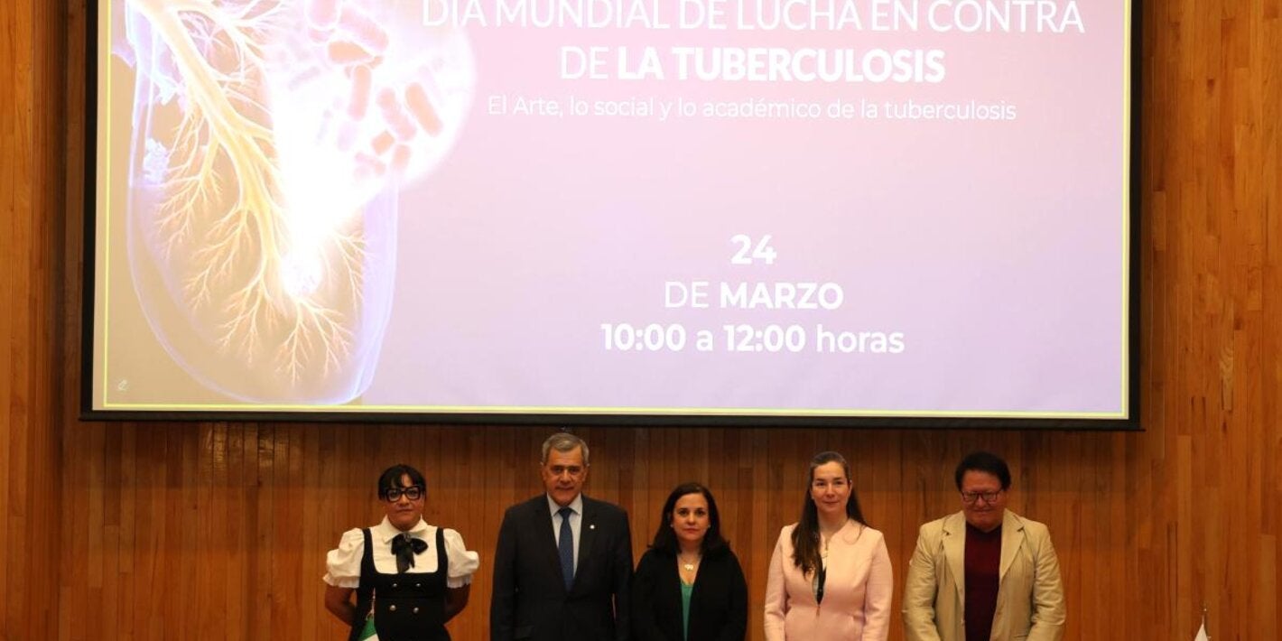 Autoridades de salud que participaron en la mesa de presidium en el marco del Día Mundial de la Tuberculosis