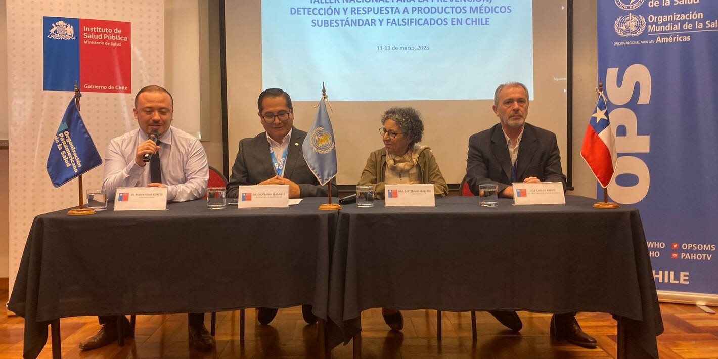 OPS/OMS y el Instituto de Salud Pública (ISP), desarrollaron encuentro donde se discutieron los elementos clave de la vigilancia posterior a la comercialización de medicamentos