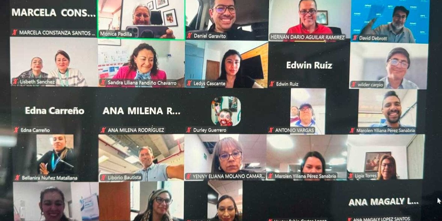 personas conectadas a seminario via zoom