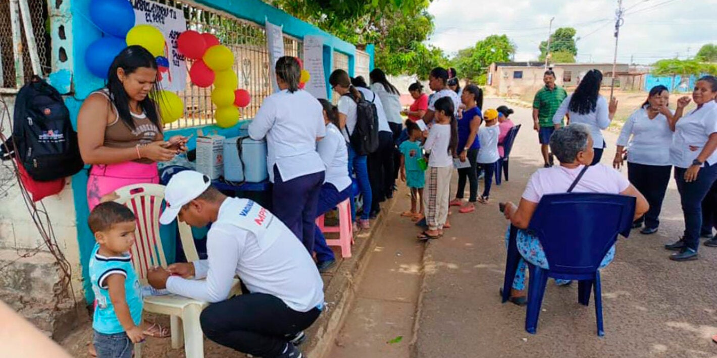 Los puntos de vacunación están activos en todo el territorio venezolano