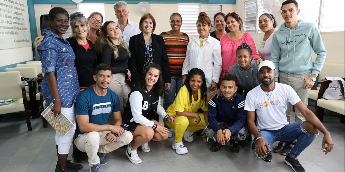 Participantes taller sobre salud sexual y reproductiva con subvención de AECID