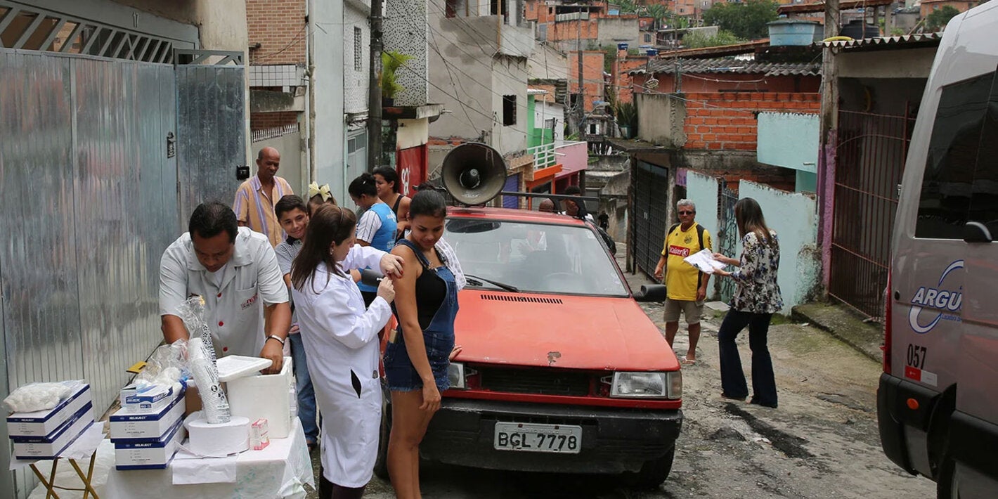 Yellow fever vaccination