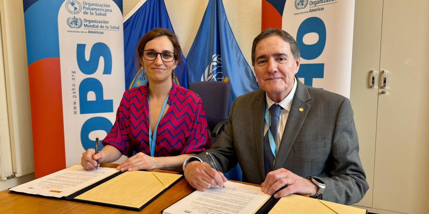 Dr. Jarbas Barbosa, and the Minister of Health of the Kingdom of Spain, Mónica García Gómez, today signed a Letter of Intent to boost cooperation in organ, tissue, and cell donation and transplantation