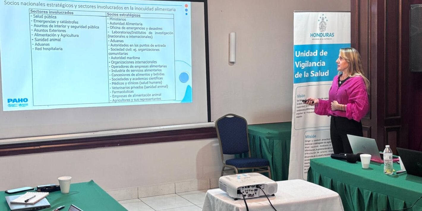 Técnica de Inocuidad de los Alimentos de Panaftosa en Honduras 