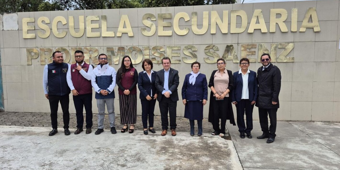 A partir del 5 de junio, Familias Fuertes se implementará en la Escuela Secundaria “Profesor Moisés Sáenz” en San Pedro Cholula, Puebla.