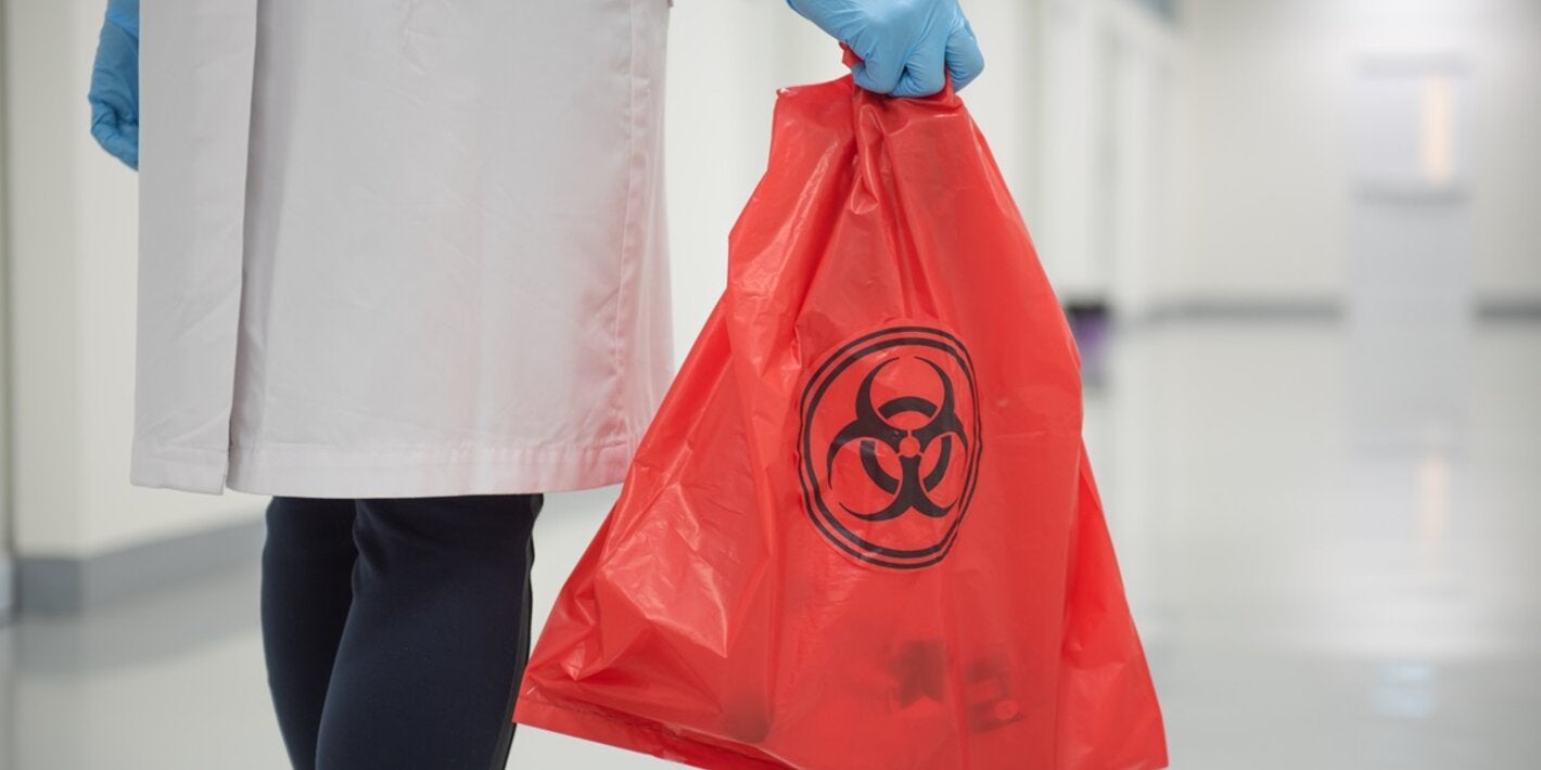 Waste in health centers.