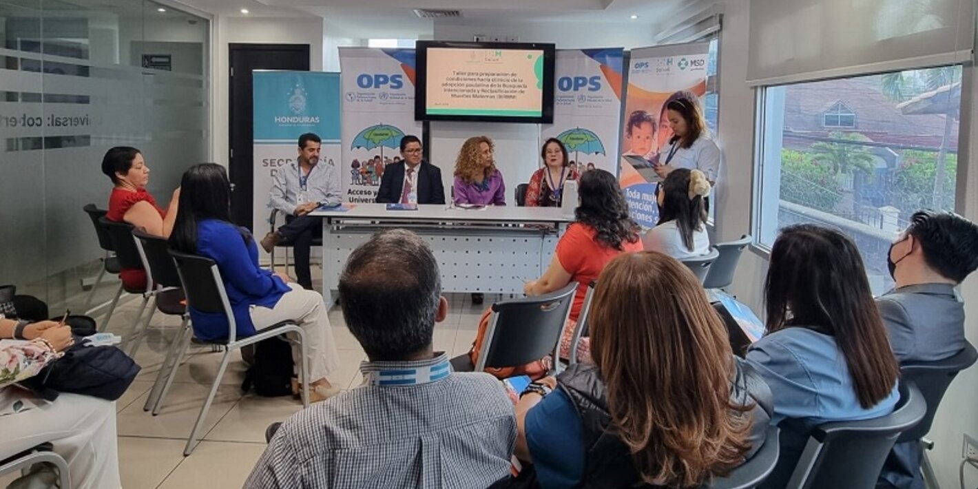 Taller sobre búsqueda intencionada de muertes maternas